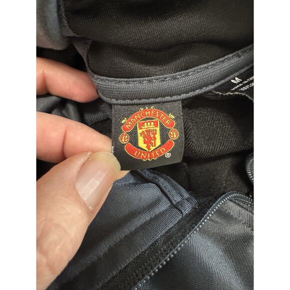 Manchester United FC Jacket Soccer Football Club Track Windbreaker Adult Medium - Picture 6 of 6